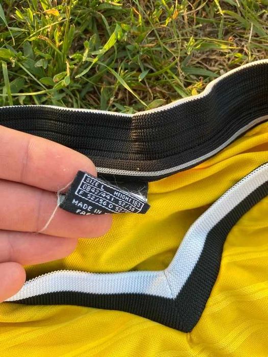 Koszulka sportowa Longsleeve 10 sport football yellow żółty