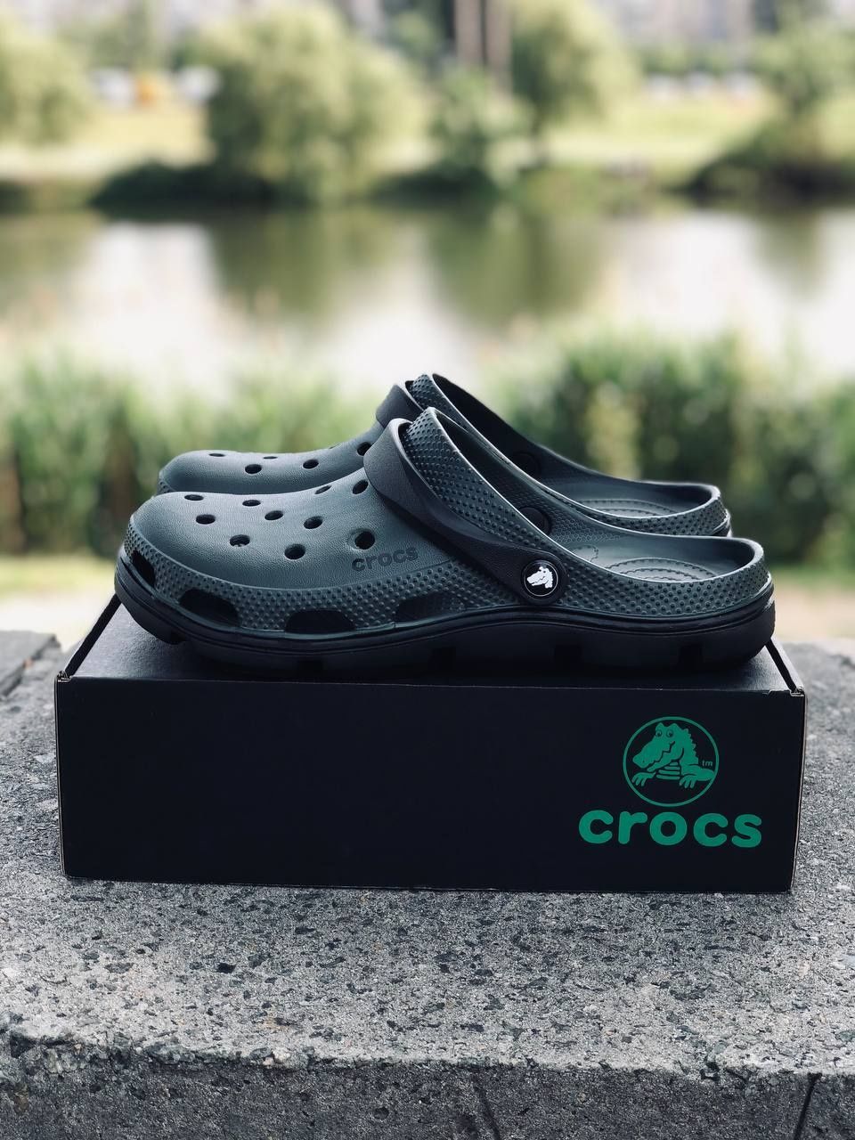 Чоловічі шльопанці сабо крокси Crocs