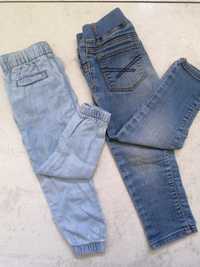 Spodnie jeansowe dziewczęce