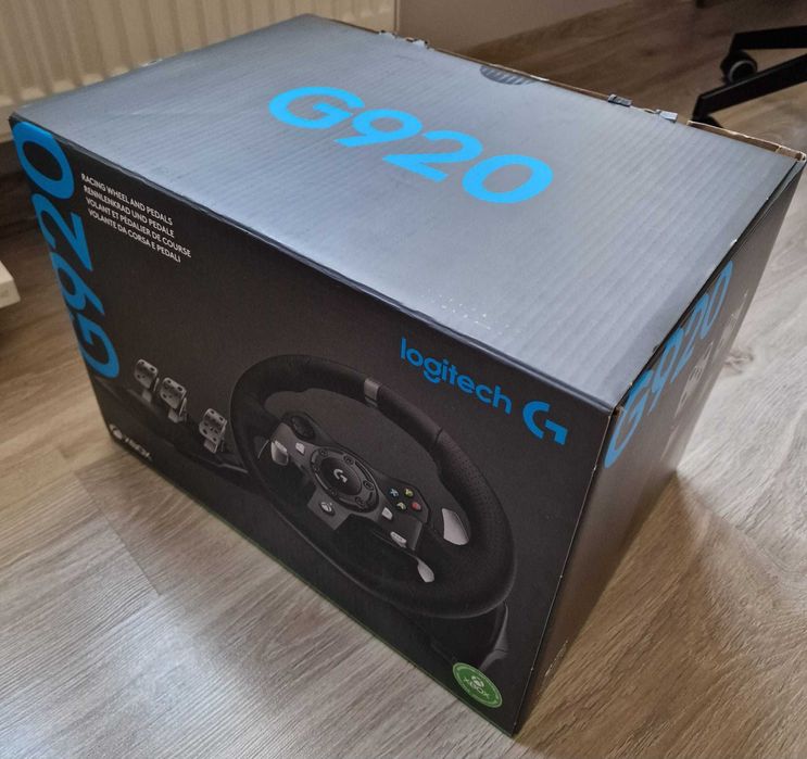 Kierownica Logitech G920 X-box - zakupiona 27.09.25 - użyta jeden raz