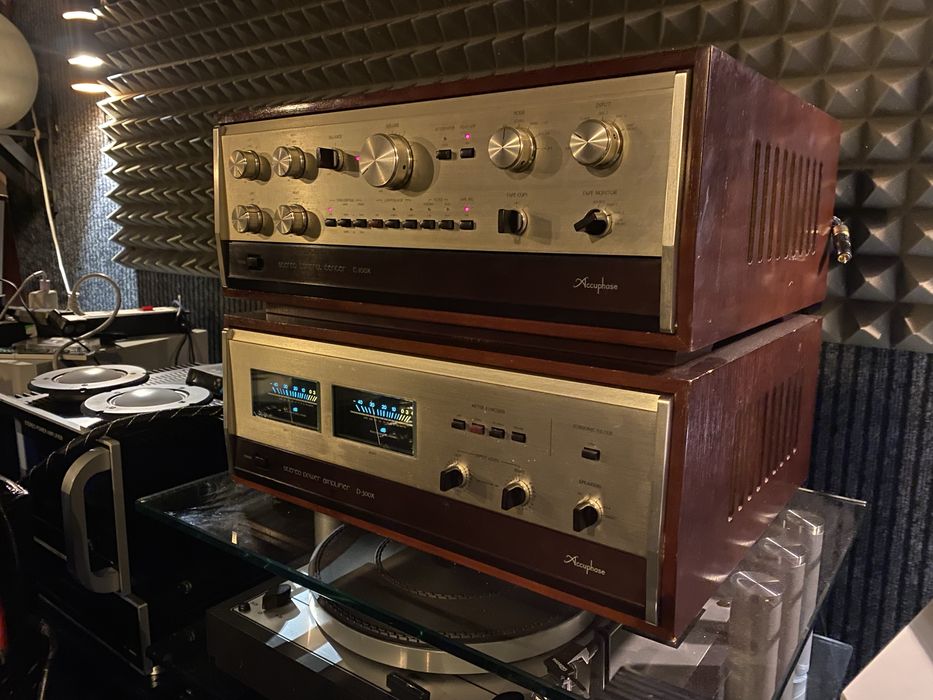 Accuphase P300X+Accuphase C200X końcówka mocy + preamp HighEnd