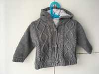 Kurtka sweter Next rozmiar 9-12 miesięcy 11 kg
