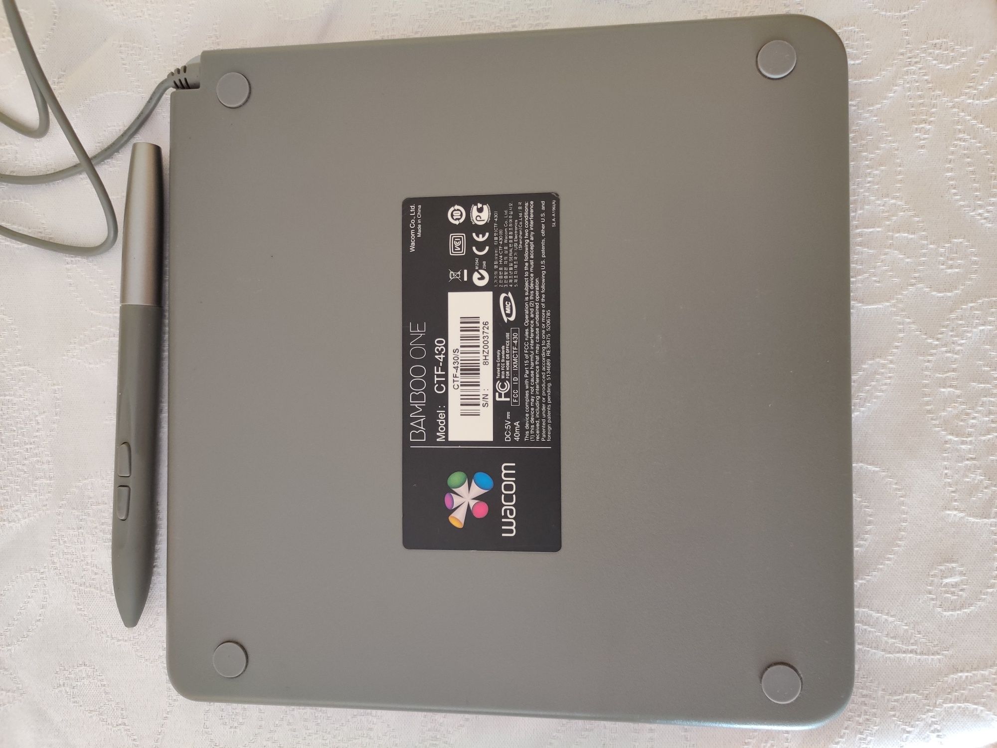 Wacom bamboo one