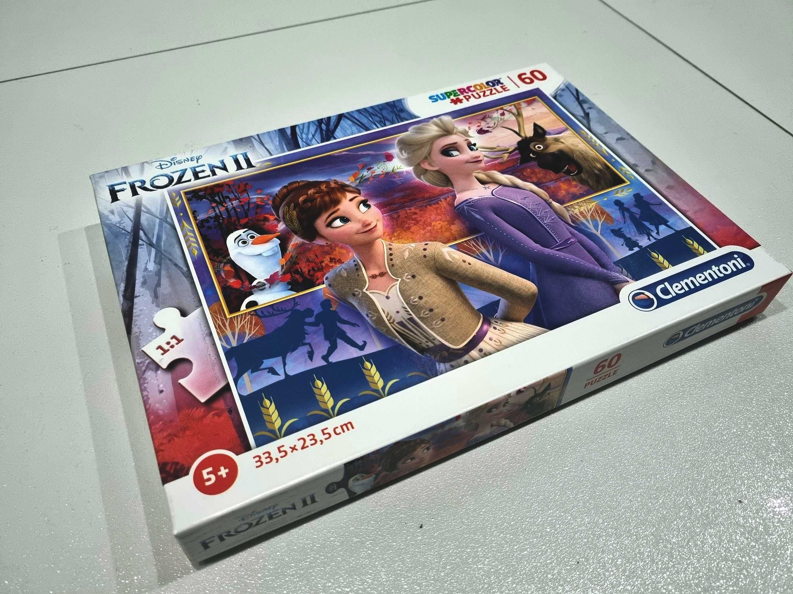 Puzzle Clementoni Frozen II 60 el. Disney Kraina Lodu 2 Super Color