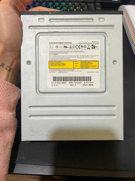Leitor de DVD pouco usado
