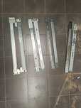 Szyna, prowadnice do szafy rack 800mm