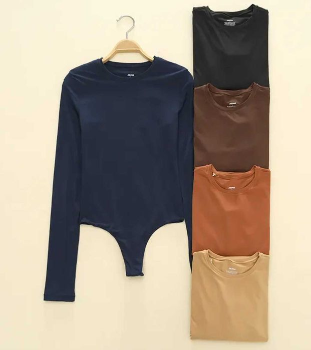 Боді  Боди с рукавами Skims 5 кольорів XS-2XL