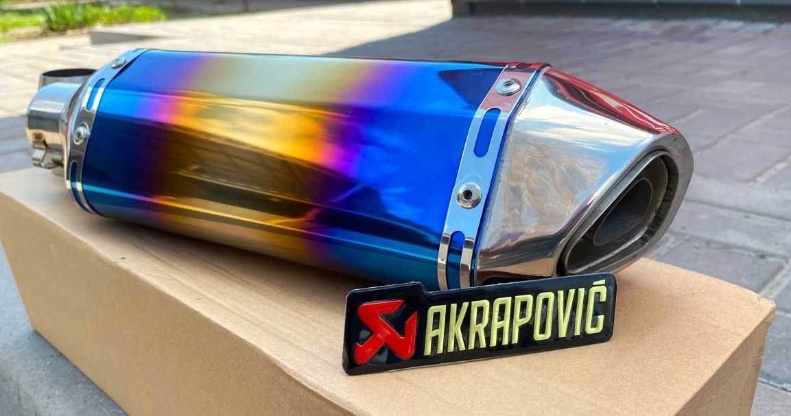 прямоточний вихлоп для мотоцикла зручна вихлопна труба
