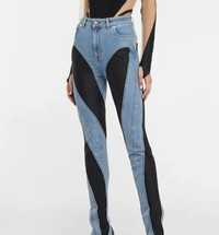 Крутые джинсы в стиле Mugler