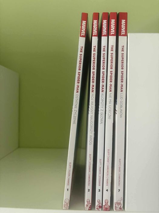 Komiksy Marvel The Superior Spider-Man tomy 1 2 3 4 7