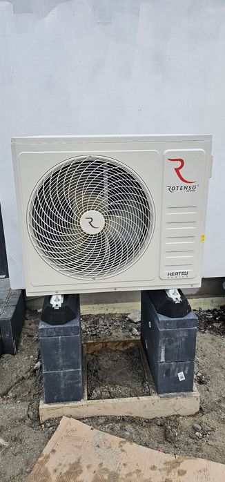 Pompa ciepła Rotenso Heatmi Split 8kW autoryzowany instalator