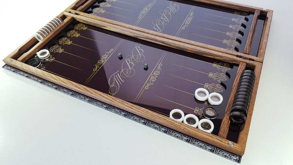 Нарды именные стекляные. Дизайн под заказ. Подарок мужу. Нарди