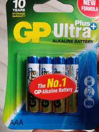Baterie alkaliczne AAA GP Ultra Plus GP24AUP-2UE4 4sztuki nowe blister