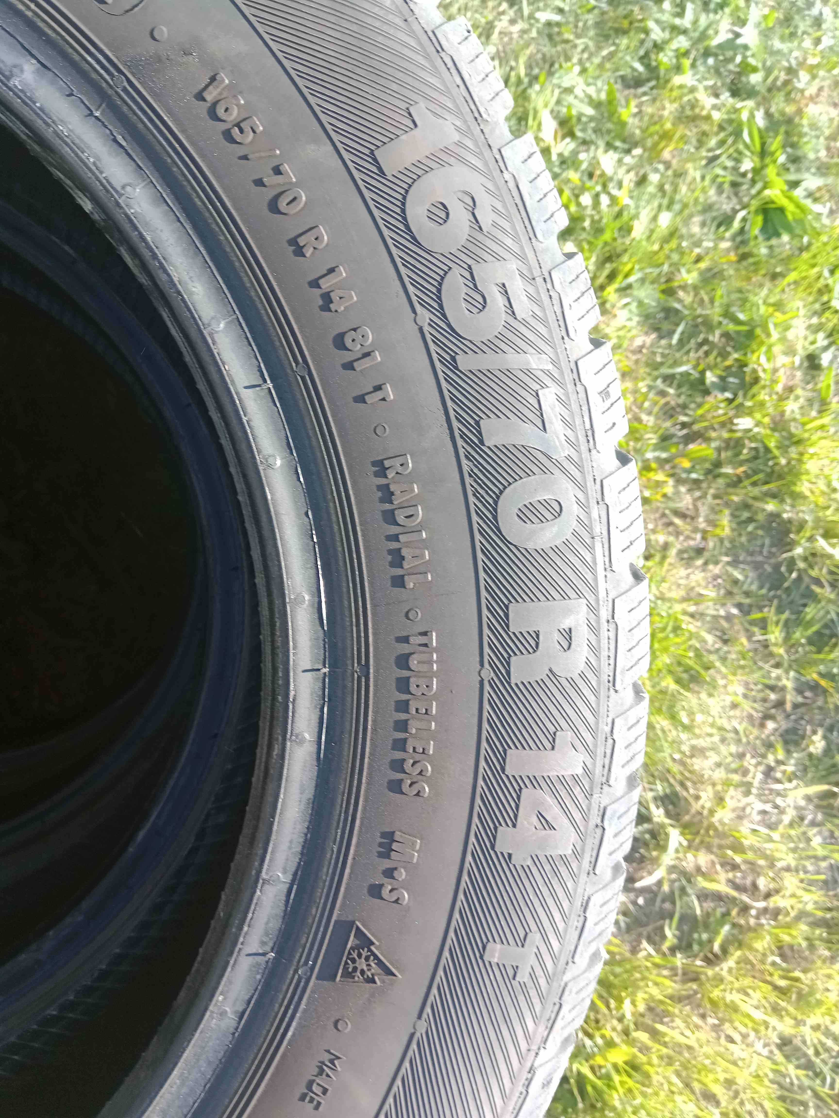 Opony zimowe 4 szt. Barum Polaris 3 165/70 R14 T