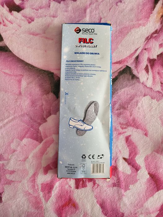 Wkładki do obuwia 43-46