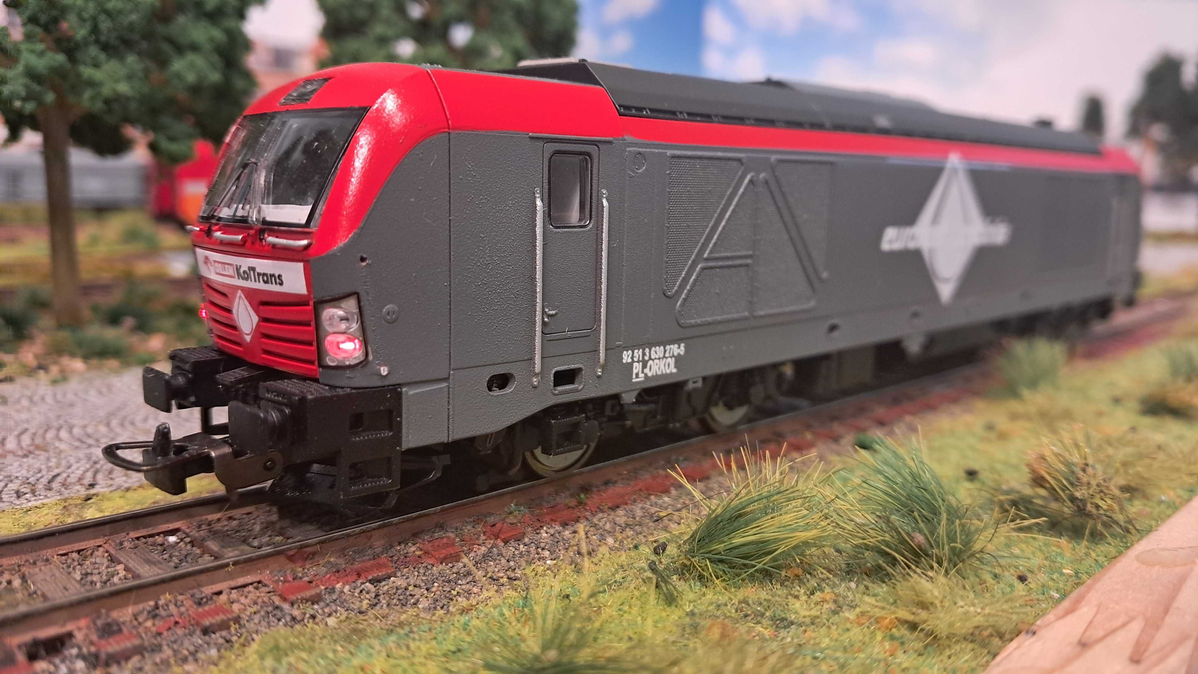 Lokomotywa Vectron BR247 euronaft trzebinia z dekoderem jazdy