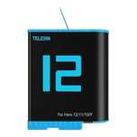 12 11 10 Hero (1750 Bateria Telesin Mah) Gopro Akumulator Gp-Btr-901-D