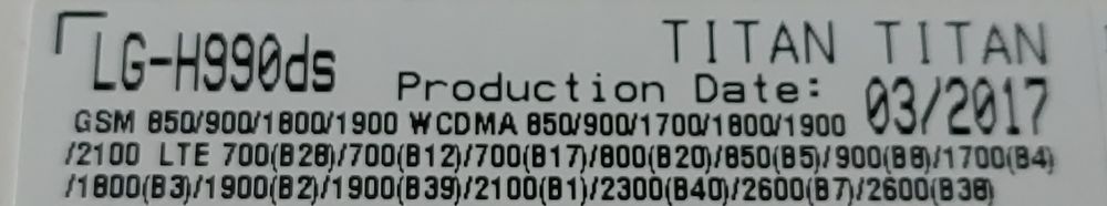 LG V20 Części Oryginalne Wyświetlacz Plecki Baterie Stacja Dokująca