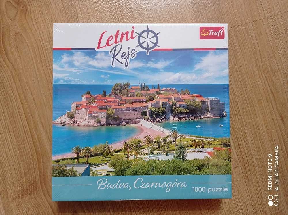 Puzzle TREFL 1000 - Letni Rejs - BUDVA CZARNOGÓRA nowe