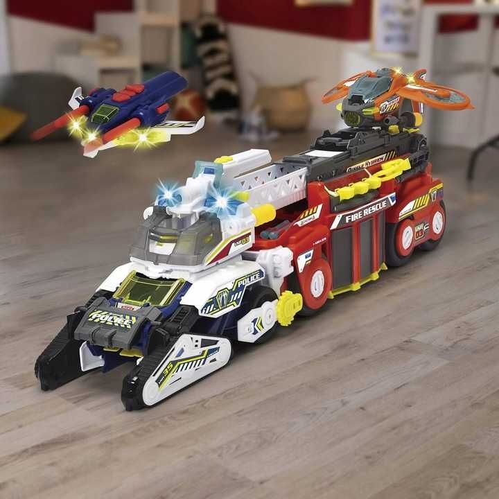 Wóz strażacki Dickie Toys Fire Tanker Straż Pozarna BRAK NAKLEJEK