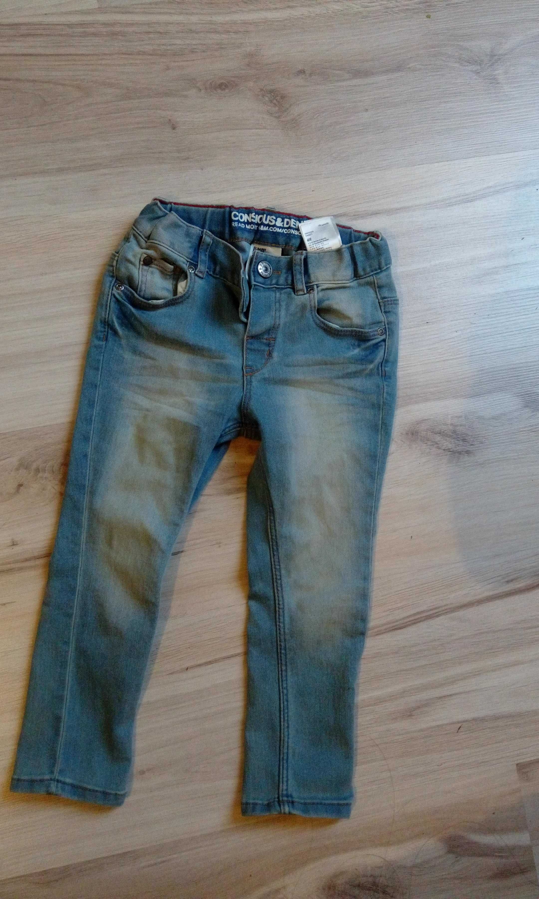 Spodnie jeansowe H&M 92