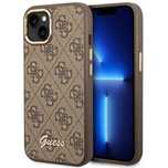 Etui Guess 4G Vintage Gold Logo Na Iphone 14 Plus - Brązowe