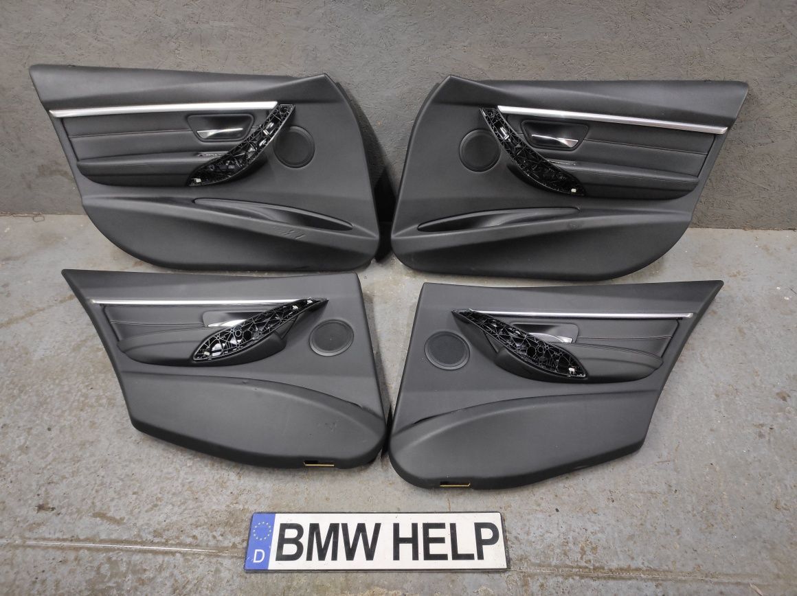 Карты БМВ Ф30 Обшивка Дверей F30 330E Plugin Hybrid B48 Разборка BMW