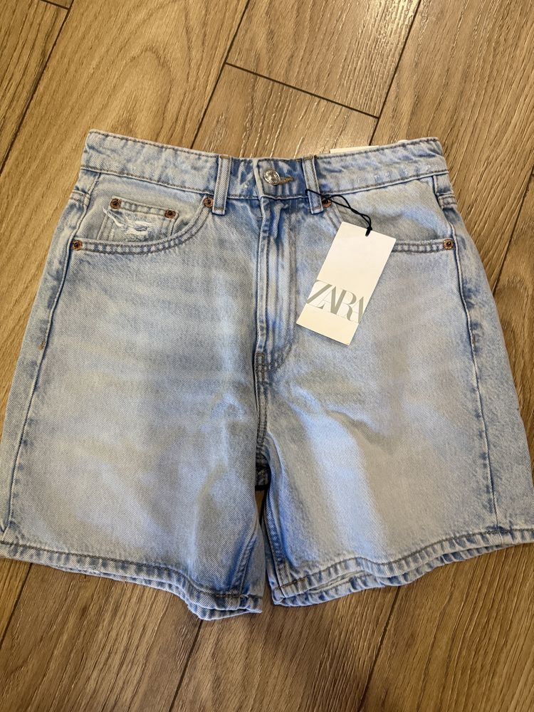 Джинсові Шорти zara 36р