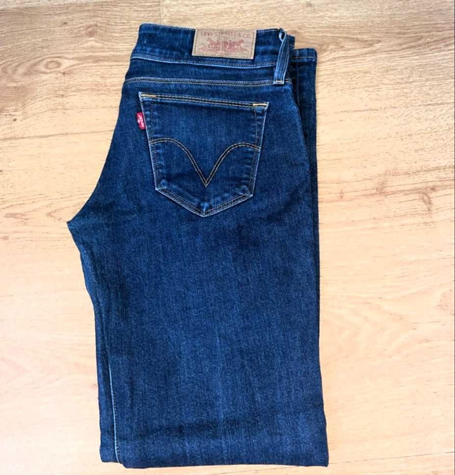 Kultowe Jeansy„Levi’s Strauss & Co”„470 Straight” Uniwersalne Oryginal