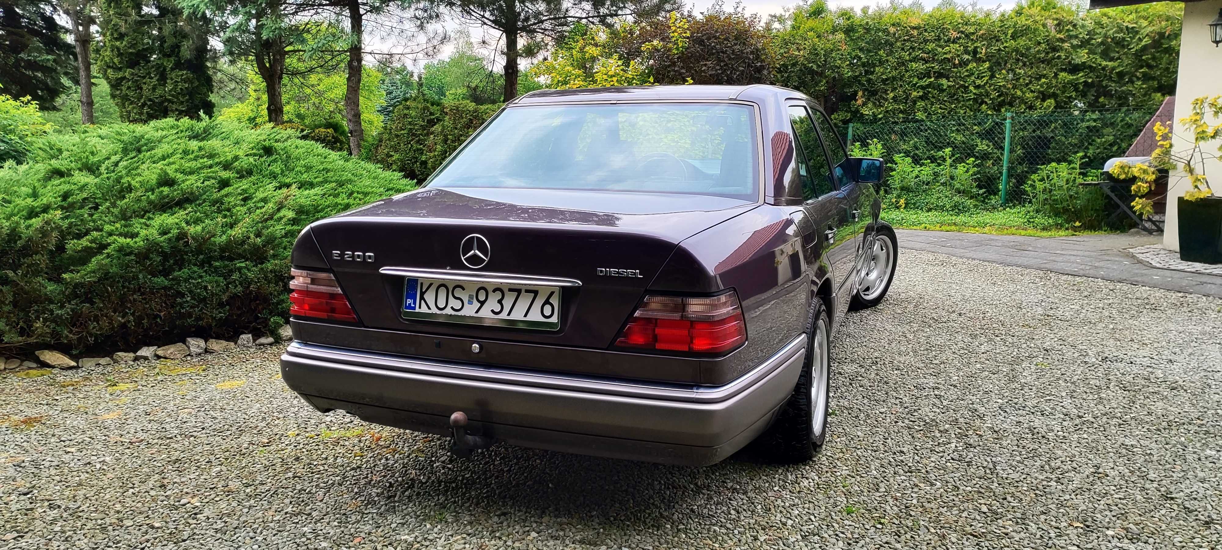 Sprzedam Mercedes-Benz W124 95r. 200D 189tys.km