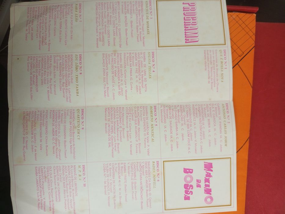 Máximo da Bossa colectânea 10 LP Vinil