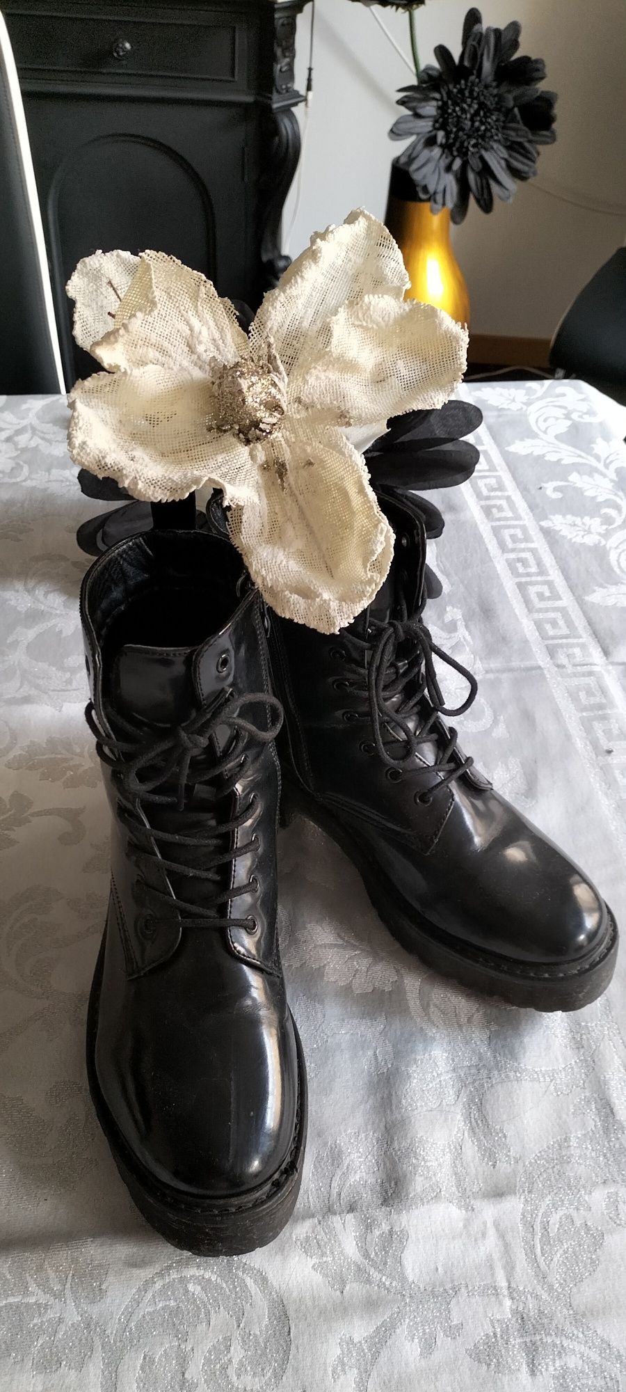 Botas pretas n40