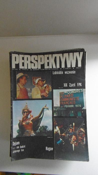 stare gazety czasopisma PROSPEKTYWY lata 1970 -74