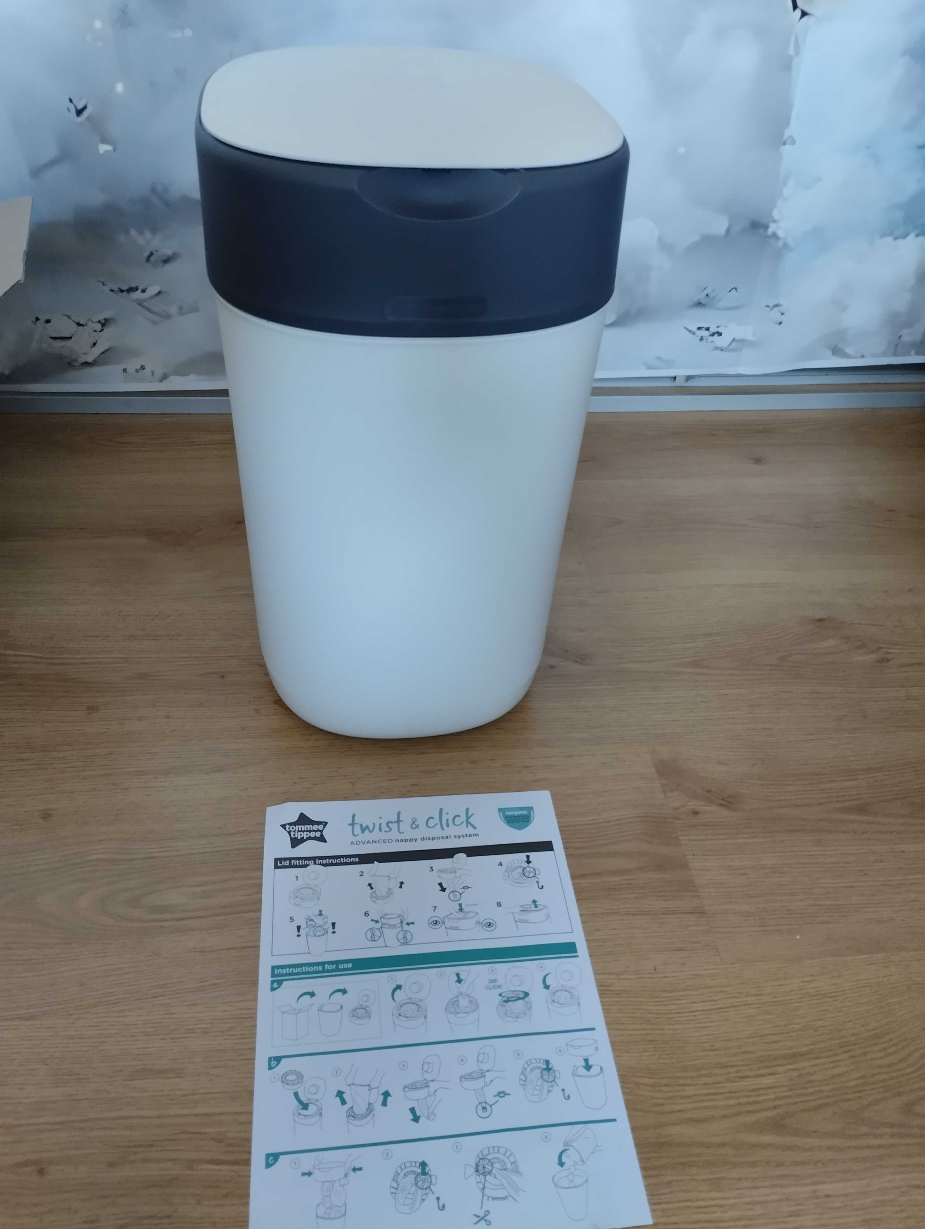 Kosz na pieluchy Tommee Tippee Twist & Click game changer wygodny