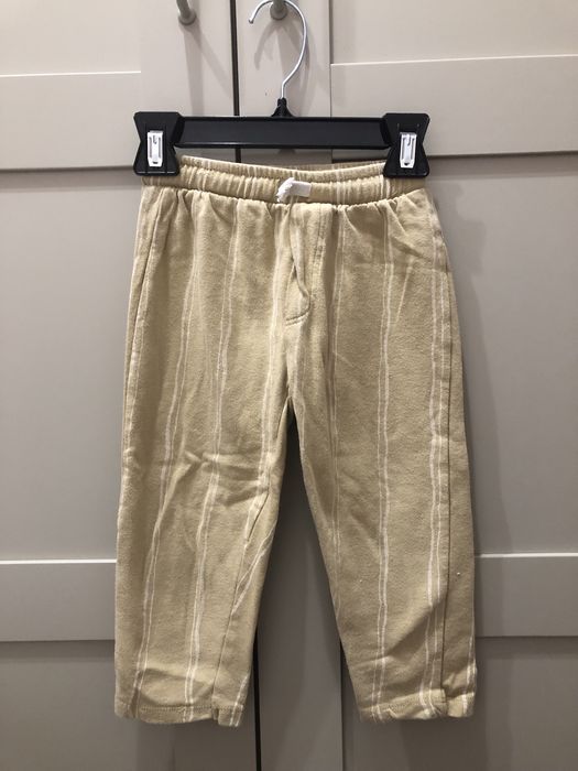 Spodnie zara rozmiar 98 beż boho