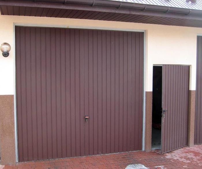 Brama garażowa Drzwi stalowe Bramy garażowe do muru Brama do garażu