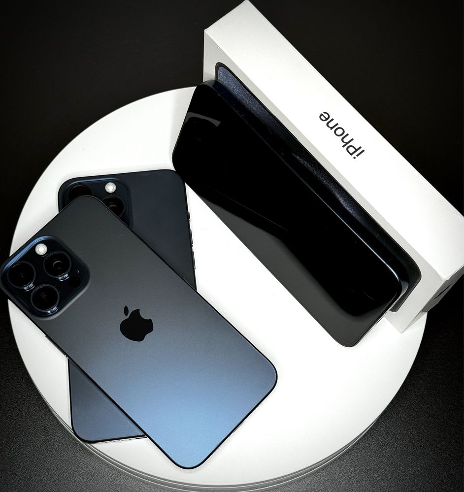 Apple Iphone 15 PRO MAX 256gb BLUE jak Nowy