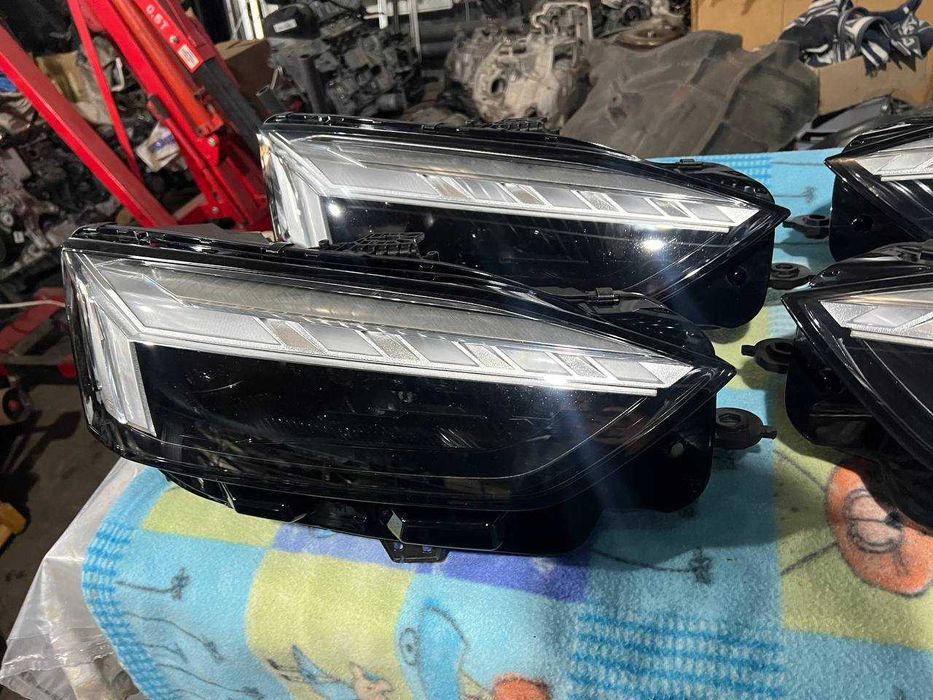 Матрица Фары Audi A5 ЛЕД MATRIX Ауди А5 Фонари Ауди А5 Фара Фари