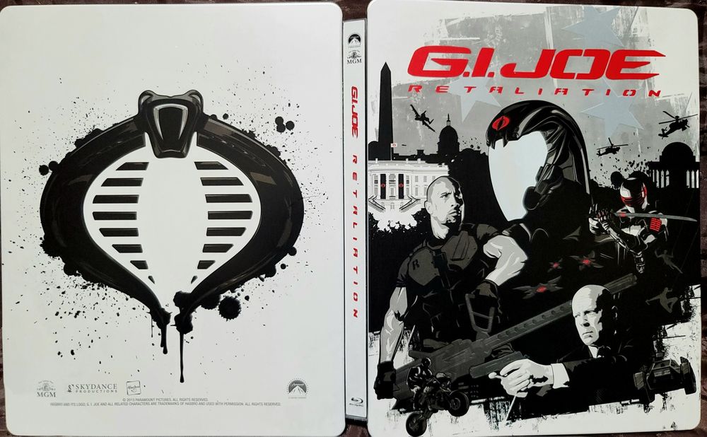 Фильмы разных жанров в Steelbook Blu Ray (Начало, 2012 и др)