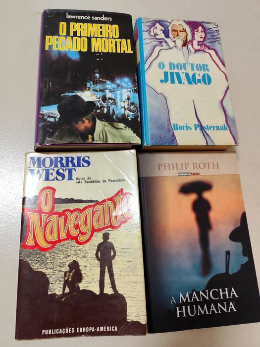 Livros antigos de consagrados autores Internacionais
