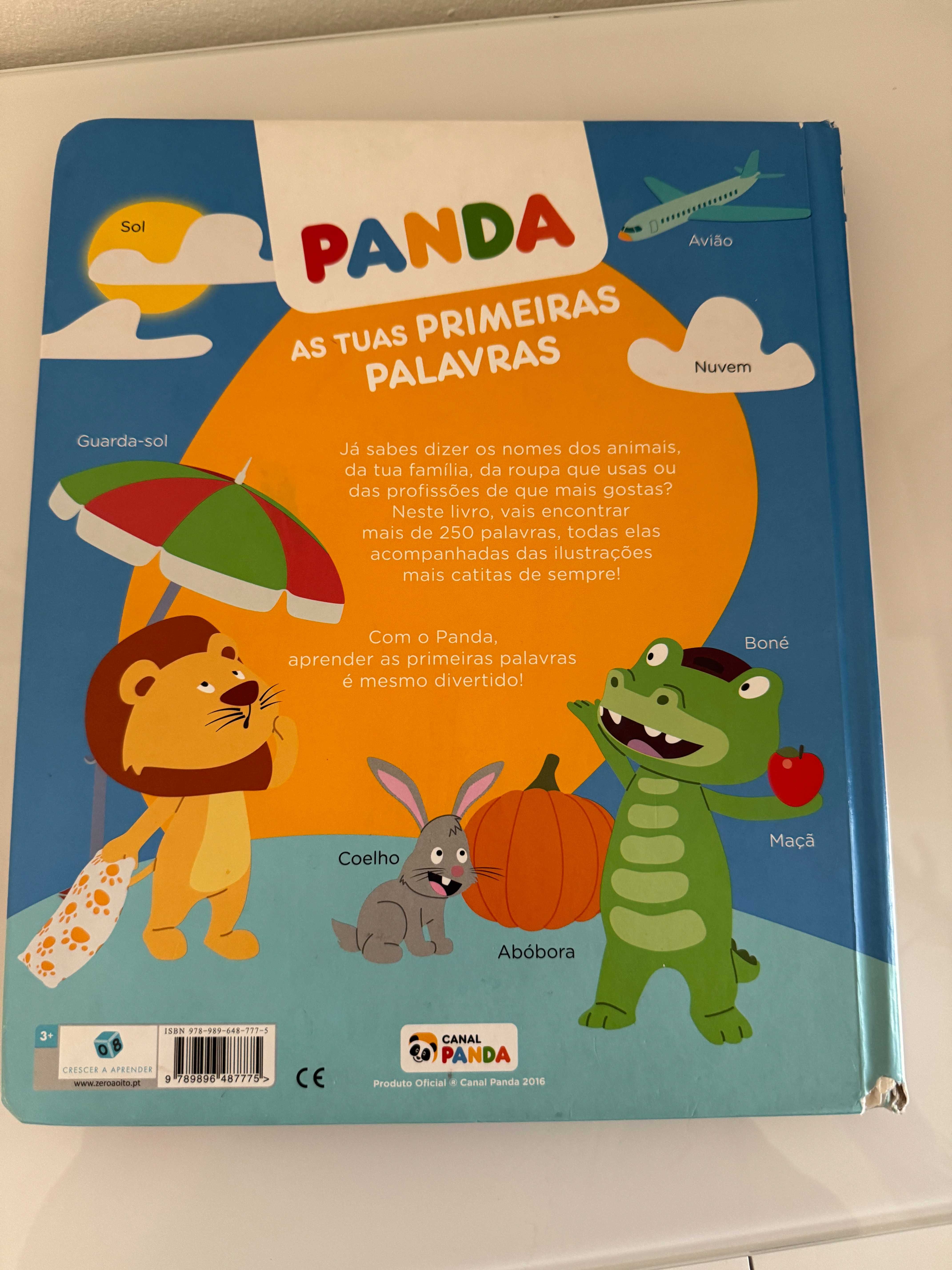 Livro - Panda as tuas Primeiras Palavras