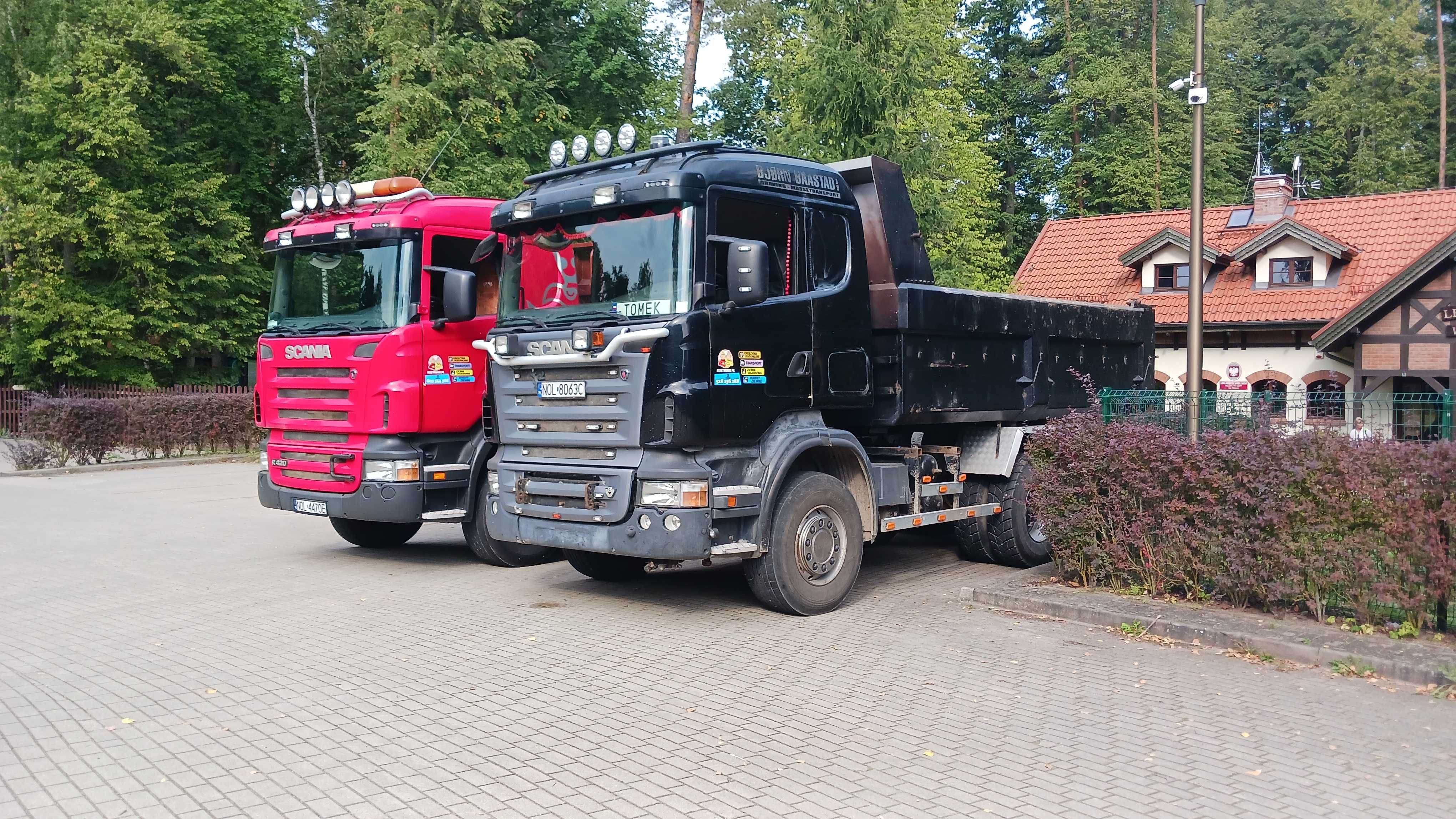 Wywrotki.  Olsztyn.Transport