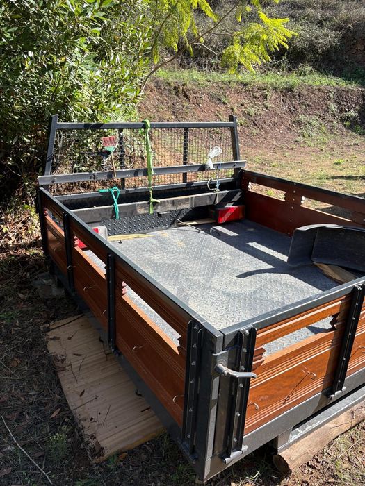 Caixa de carga de madeira (Pickup)