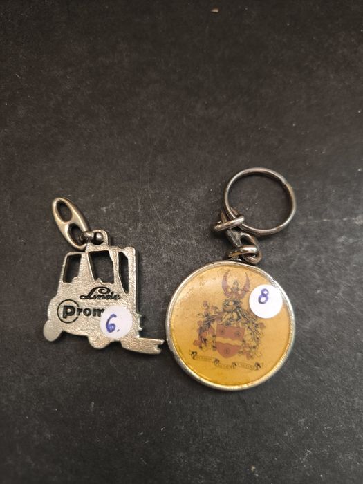 Porta-chaves Forklift e Guarda Fiscal