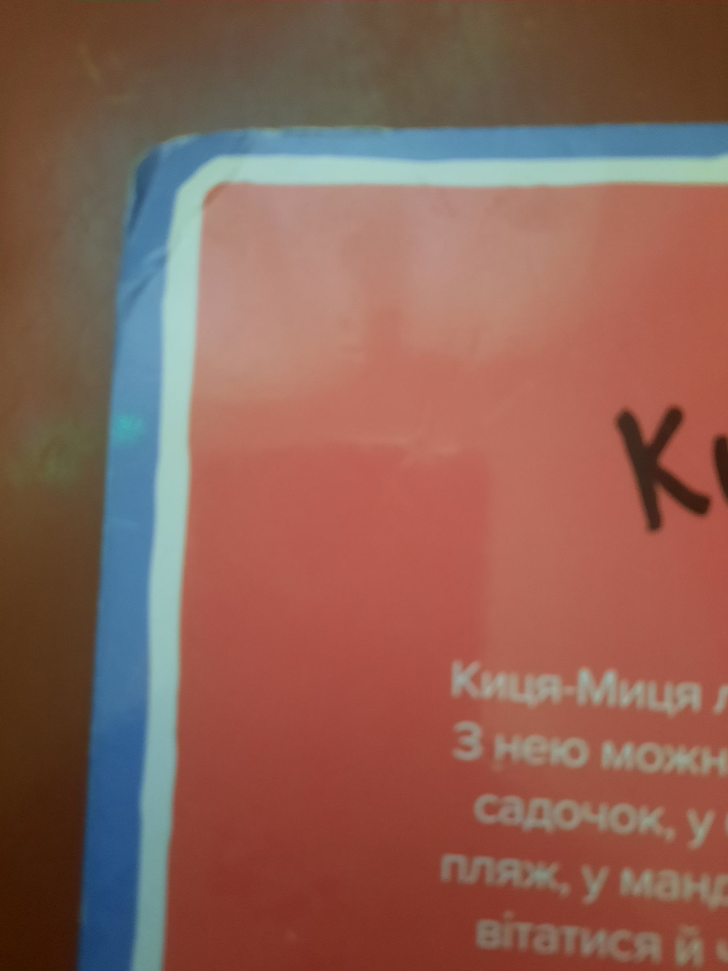 Киця - миця у дитсадку