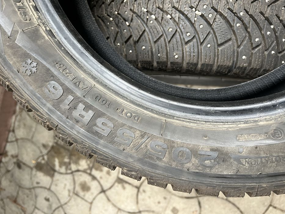 Резина зима шипована 205/55 R 16 Leao комплект !!!7 мм!!!2023 рік!!!
