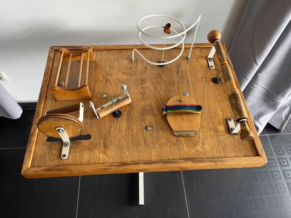 Tablica stół do ćwiczeń manualnych stolik rehabilitacyjny