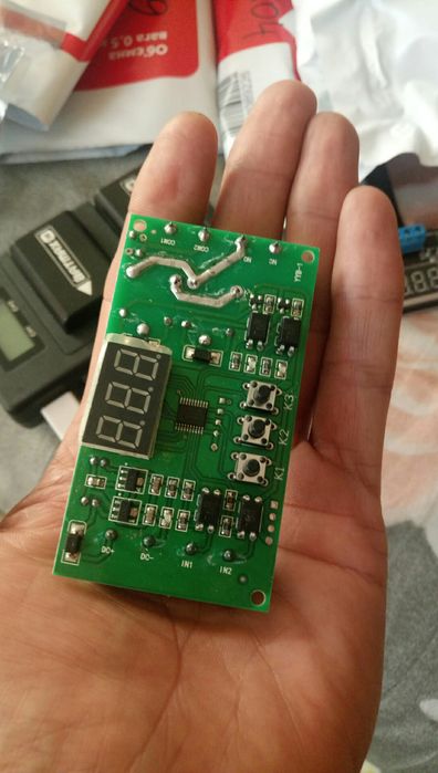 Таймер задержки коммутатор. Реверсивный модуль. Реле циклическое.DC12V