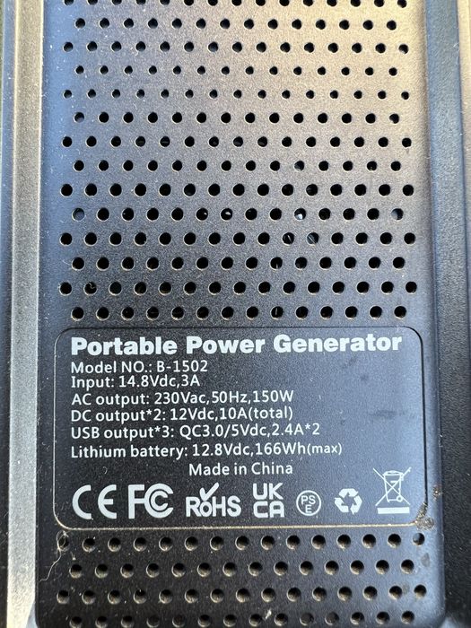 Зарядна станція, генератор павербанк, power bank power station блекаут