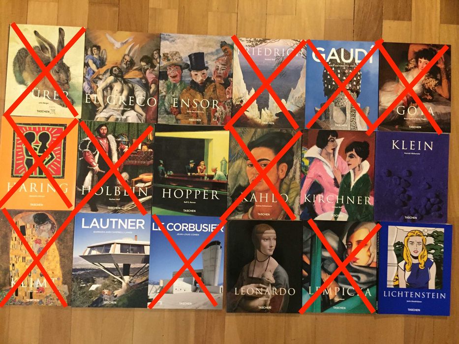 TASCHEN - colecção Artistas e Arquitectos